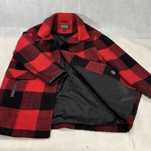 Pendleton Red and Black Plaid Men's Jacket